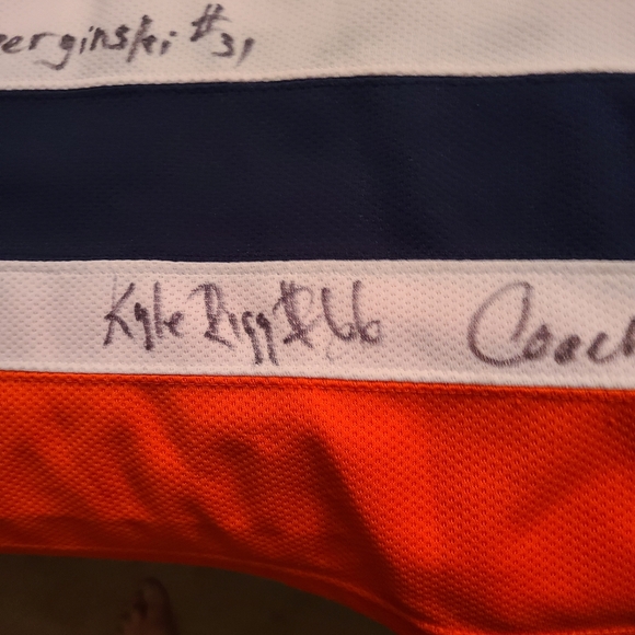 Signed hockey jersey XXXL - Picture 8 of 10